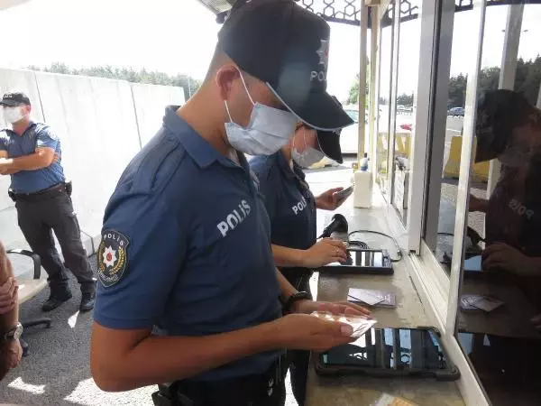 ÇAMLICA GİŞELERİ'NDE HELİKOPTER DESTEKLİ TRAFİK DENETİMİ