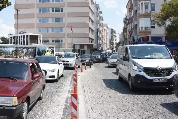 Çanakkale'de tatilin son günü dönüş yoğunluğu sürüyor