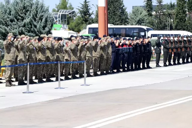 El Bab'ta şehitleri memleketlerine uğurlandı