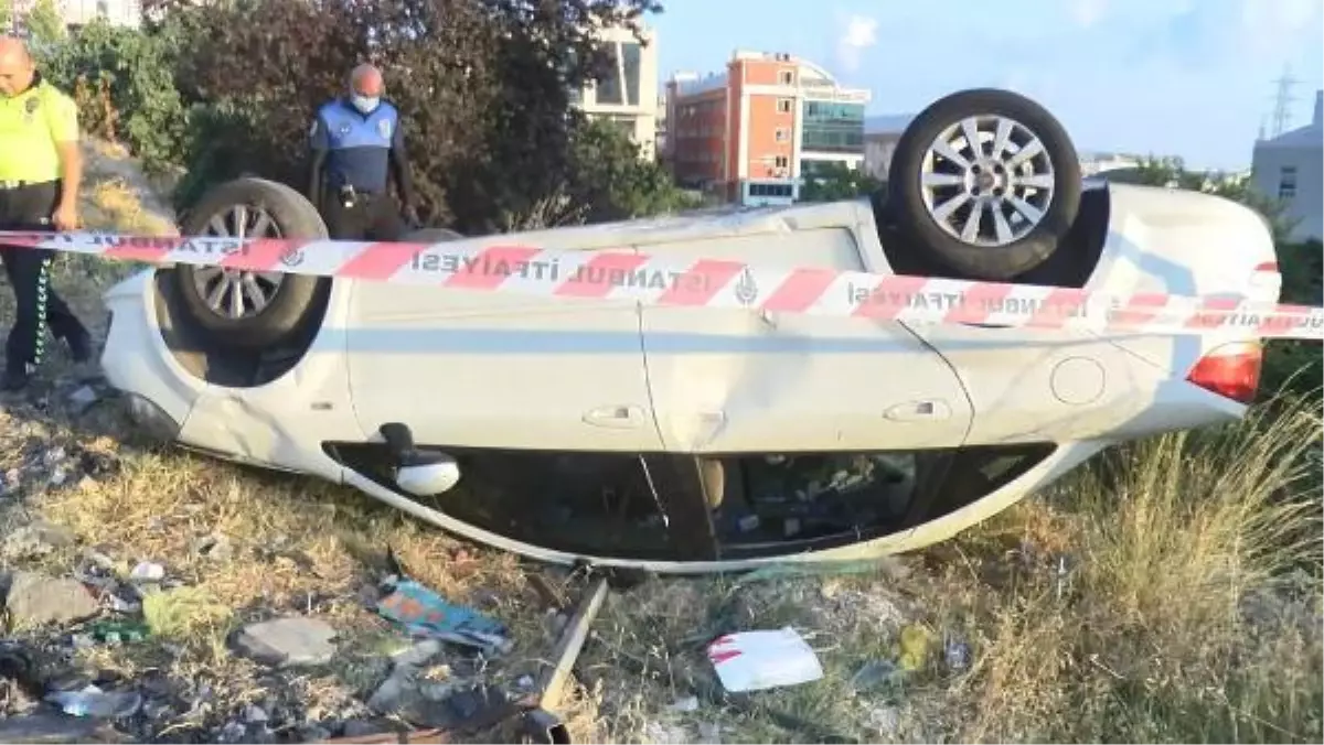 ESENYURT'TA TAKLA ATAN OTOMOBİLİN SÜRÜCÜSÜ KAYIPLARA KARIŞTI