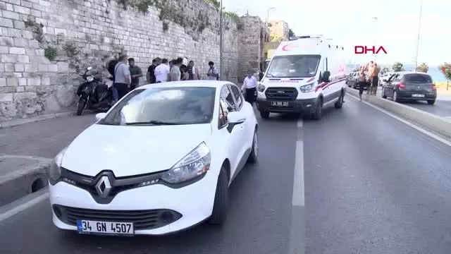 Son dakika haber! Fatih'te, zincirleme trafik kazasında motosiklet sürücüsü yaralandı