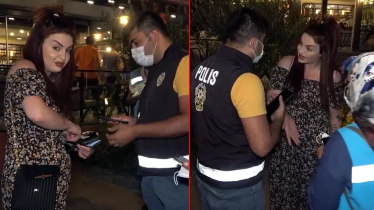 Maske takmak istemeyen kadın, ''Yaz cezamı'' diyerek polislere direndi! Şimdi, bin 50 lira ceza ödeyecek