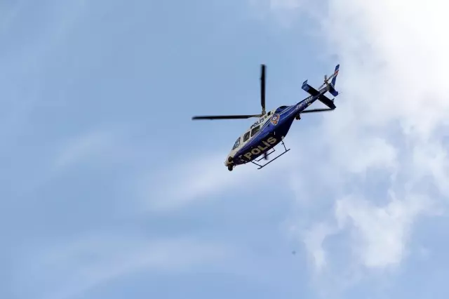 Helikopter destekli trafik denetimi yapıldı