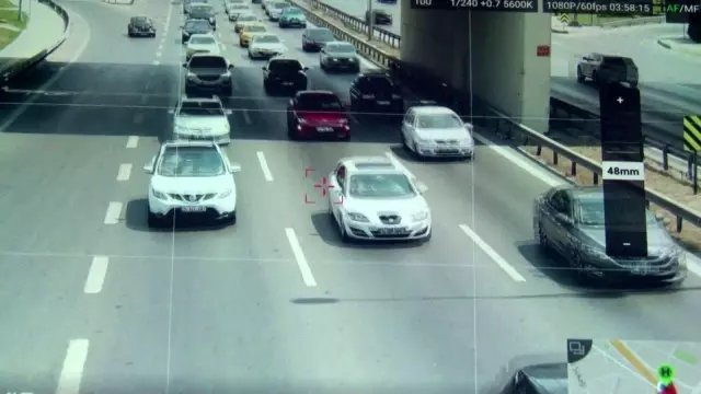 Maltepe'de drone destekli trafik denetimi