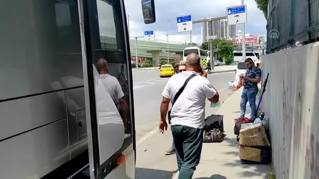 Otogarda, Kurban Bayramı tatili dönüş yoğunluğu devam ediyor