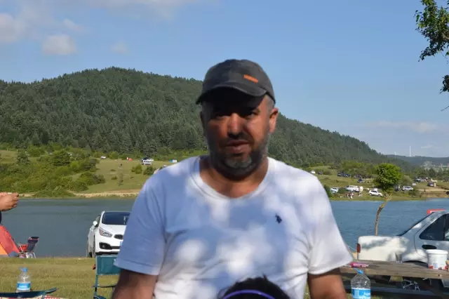 Karagöl Yaylası'na bayram tatilinde ziyaretçi akını