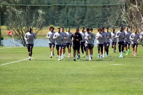 Samsunspor, yeni sezon hazırlıklarını Bolu kampında sürdürüyor