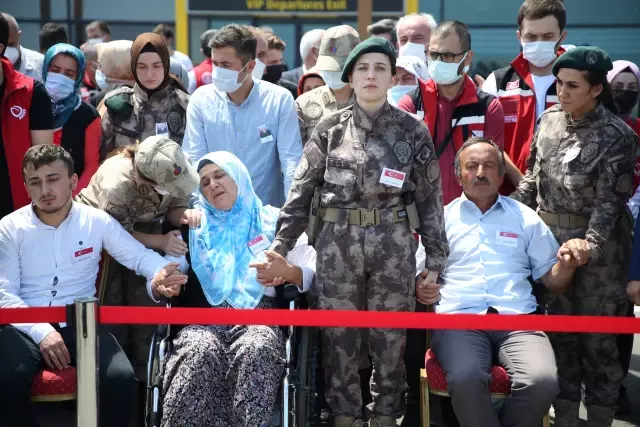 Son Dakika | Şehit İstihkam Astsubay Çavuş Fatih Güney son yolculuğuna uğurlandı (2)