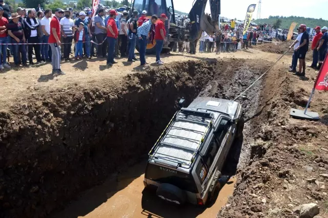 Yaylada off-road yarışları yoğun ilgi gördü