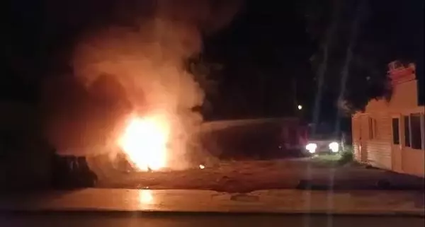 8 gün önce kalp krizinden öldü, bugün de iş yeri yandı
