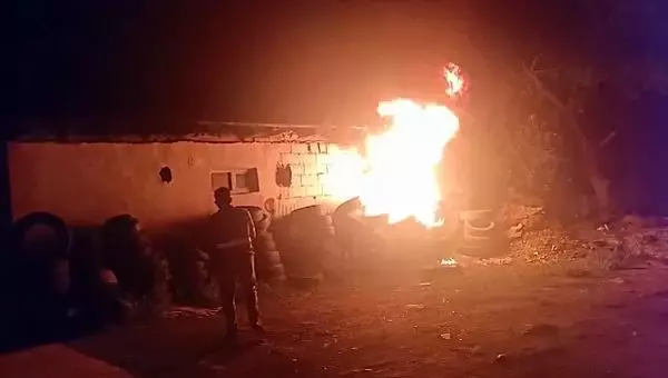 8 gün önce kalp krizinden öldü, bugün de iş yeri yandı