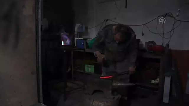 Abdulsamet ustanın bıçakları yurt dışında da alıcı buluyor