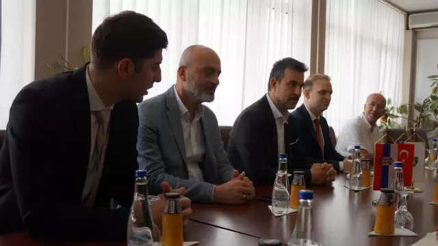 AK Parti Bursa milletvekilleri Esgin ve Işık, Sırbistan'ın Sancak bölgesinde temaslarda bulundu