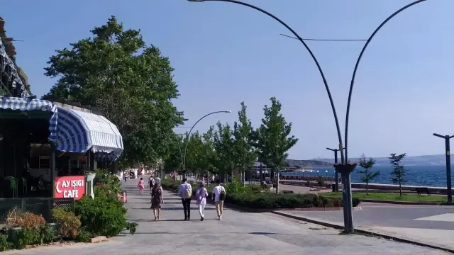 Bayram tatili bitti Erdek boşaldı