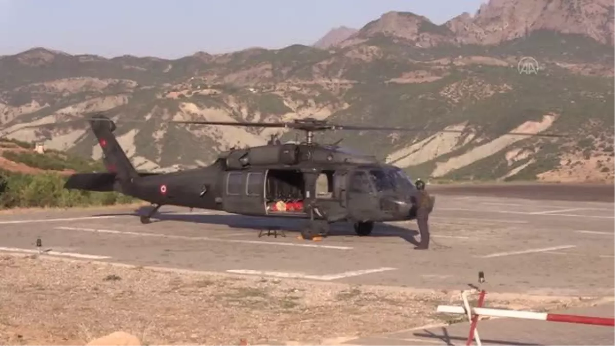Bayram tatili dönüş trafiği helikopterle denetlendi