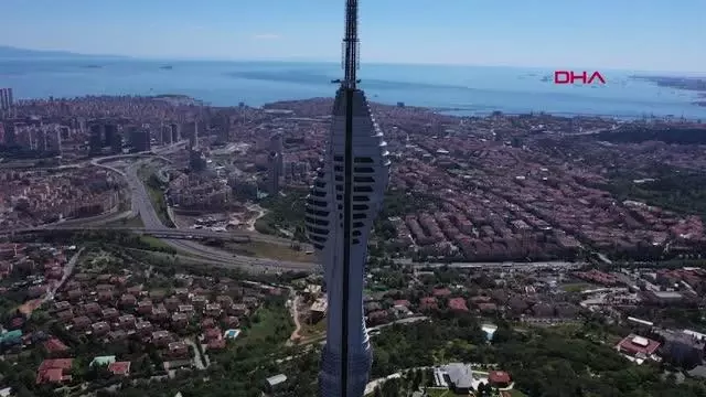 ÇAMLICA KULESİ'NE BAYRAMDA YOĞUN İLGİ