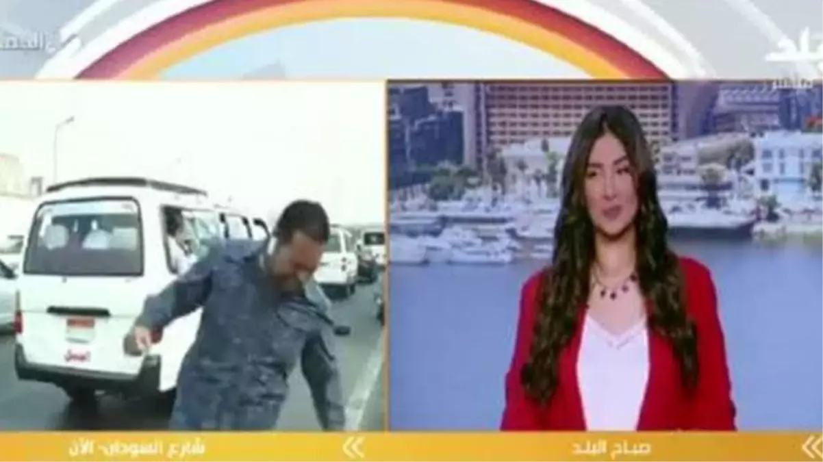 Canlı yayında muhabire motor çarptı! Kamera jet hızıyla stüdyoya döndü, kadın spikerler hiçbir şey olmamış gibi yaptı