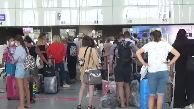 Dalaman Havalimanı'nda bayram tatilinde 275 uçuş gerçekleşti