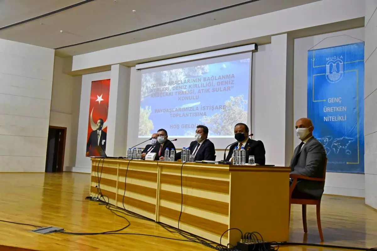 'Deniz Araç Trafiği, Deniz Araçlarının Park Yerleri, Atık Sular ve Deniz Kirliliği' Konulu İstişare Toplantısı Yapıldı