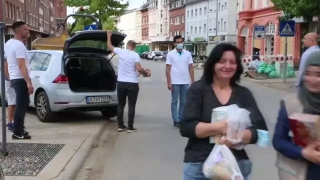 Hasene Derneği, Avrupa'daki sel mağdurlarına yardım etmeyi sürdürüyor