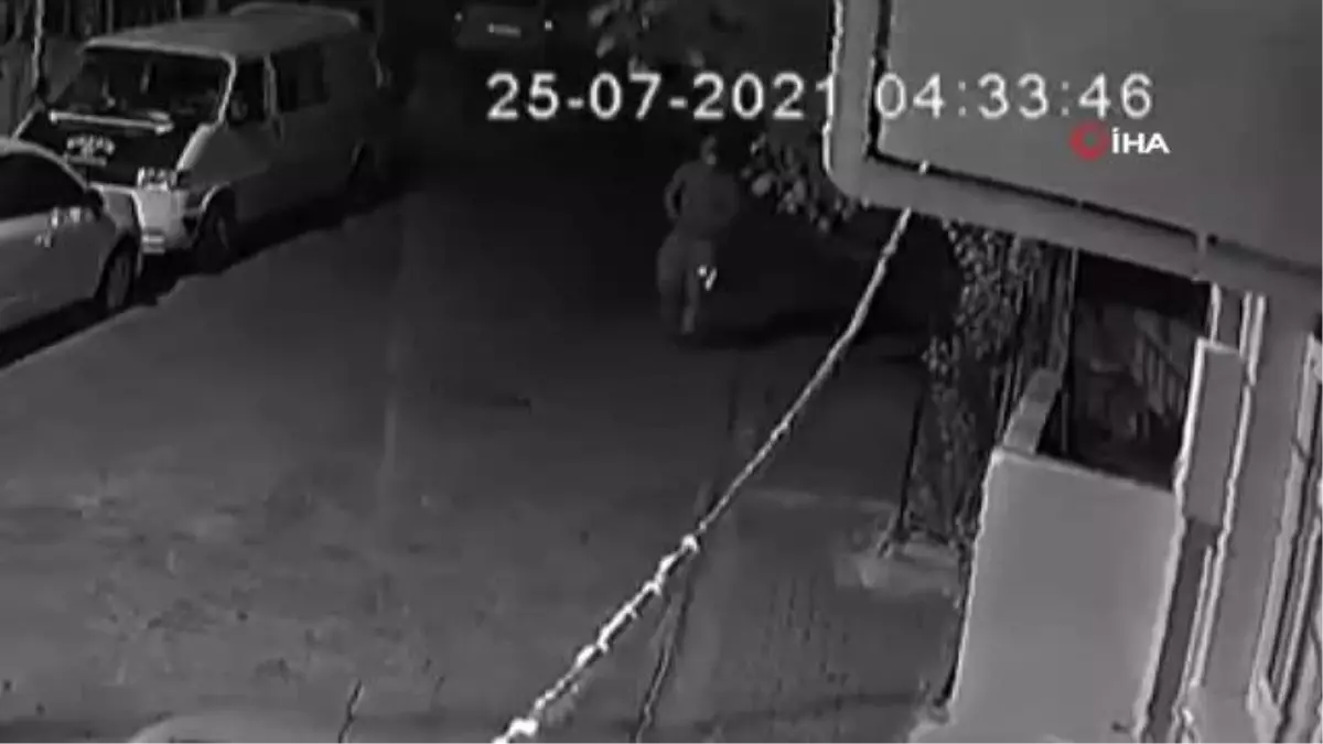 İmamın motosikletini böyle çaldılar