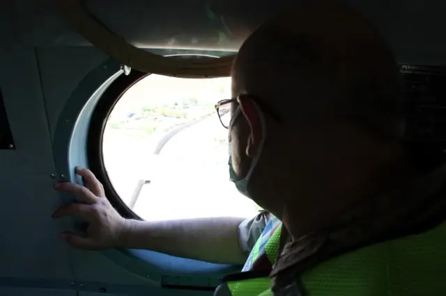 Jandarmadan helikopter destekli denetim: 540 araç denetlendi