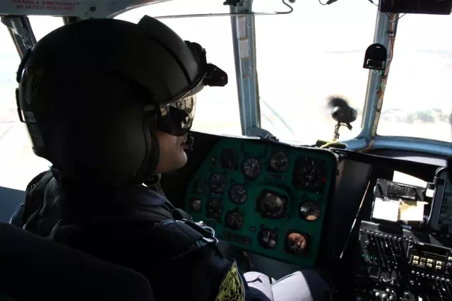 Jandarmadan helikopter destekli denetim: 540 araç denetlendi