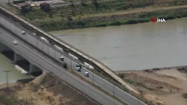 Jandarmadan helikopter destekli denetim: 540 araç denetlendi