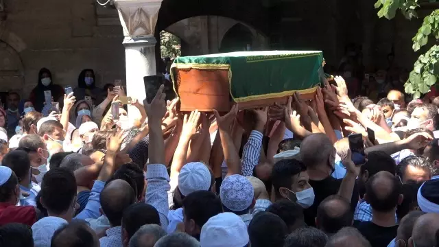 Lüleburgaz'da binler Ahmet Efendiyi son yolculuğuna uğurladı