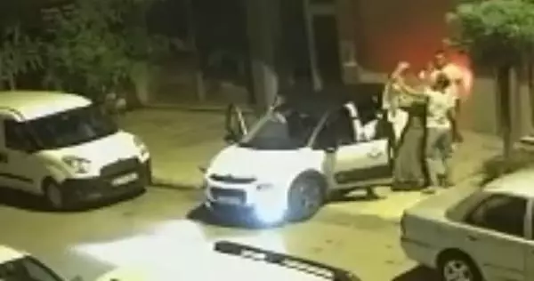 PENDİK'TE İKİ KARDEŞ ARASINDAKİ KAVGA KAMERADA