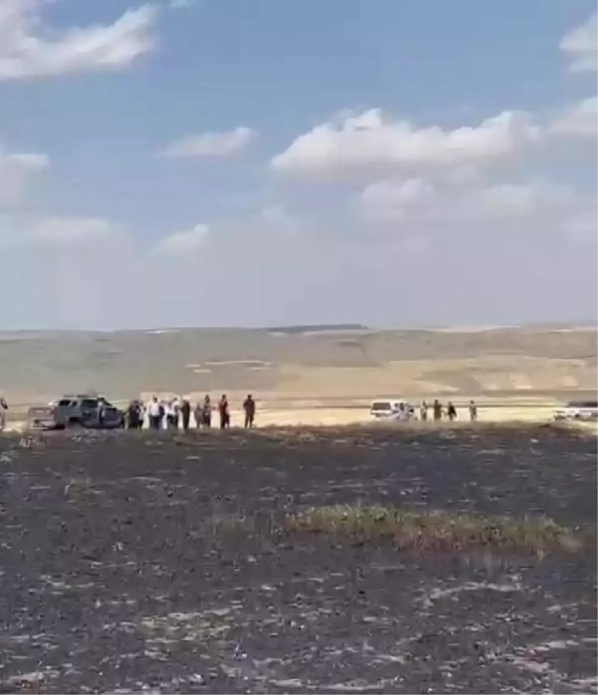 Savcı Sayan ve akrabalarının arazilerinde çıkan yangında bin dönüm alan zarar gördü