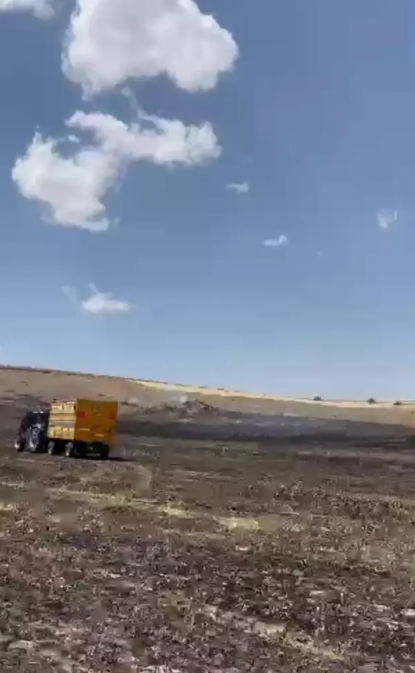Savcı Sayan ve akrabalarının arazilerinde çıkan yangında bin dönüm alan zarar gördü