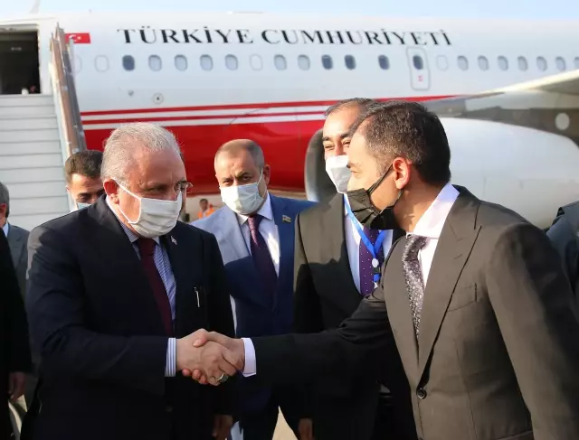 TBMM Başkanı Şentop, Azerbaycan'a geldi