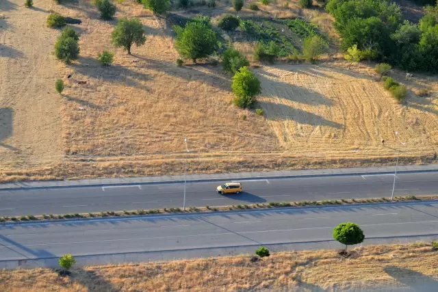 Bayram tatili dönüş trafiği helikopterle denetlendi