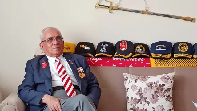87 yaşındaki Kıbrıs gazisi, çıkarma günlerini yeniden yaşadı
