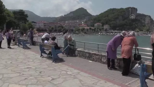 Amasra çifte bayram yaptı