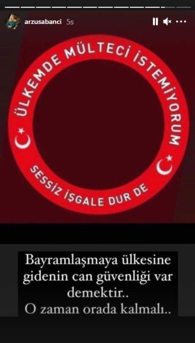 Arzu Sabancı, Türkiye'deki mültecilere ve aşı karşıtlarına sitem etti