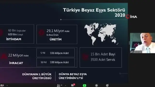Beyaz eşya satışları yılın ilk yarısında yüzde 27 arttı