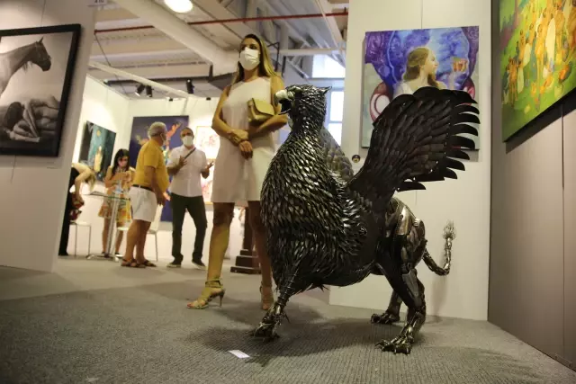Bodrum'da Sanat ve Antika Fuarı açıldı