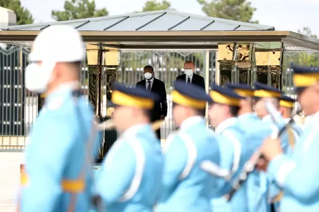 Cumhurbaşkanı Erdoğan, Angola Cumhurbaşkanı Laurenço'yu resmi törenle karşıladı