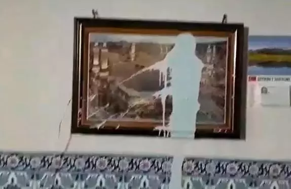 Denizli'de camiye çirkin saldırı