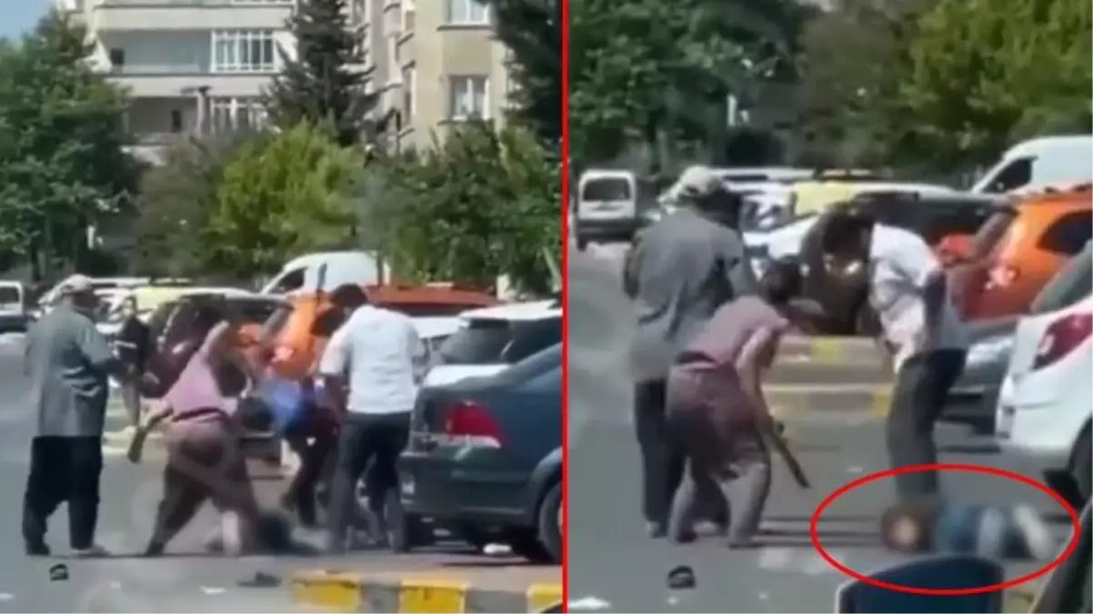 Gaziantep'te sokak ortasında vahşet! 5 kişi aralarına aldıkları adamı bıçak ve sopalarla linç etti