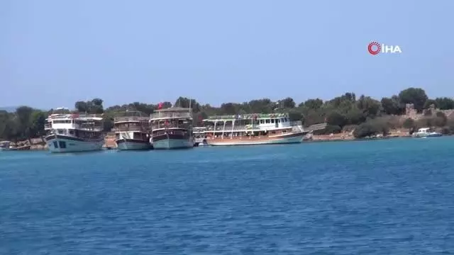 Kleopatra Adasına ziyaretçi akını