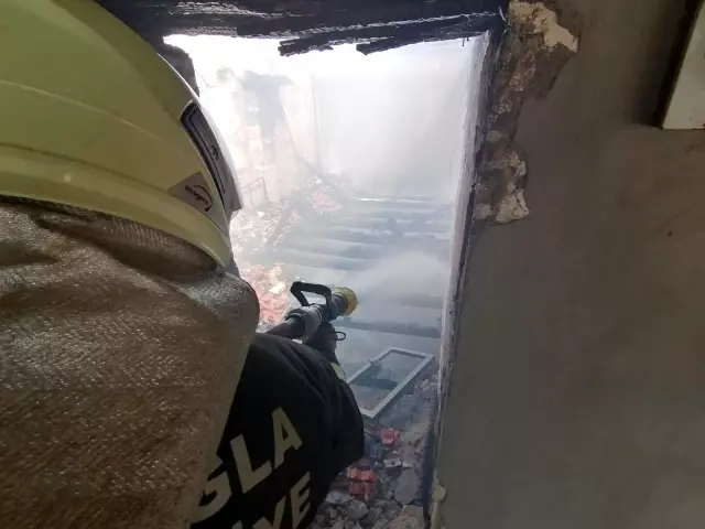 Muğla İtfaiyesi Aydın'daki yangına müdahale etti