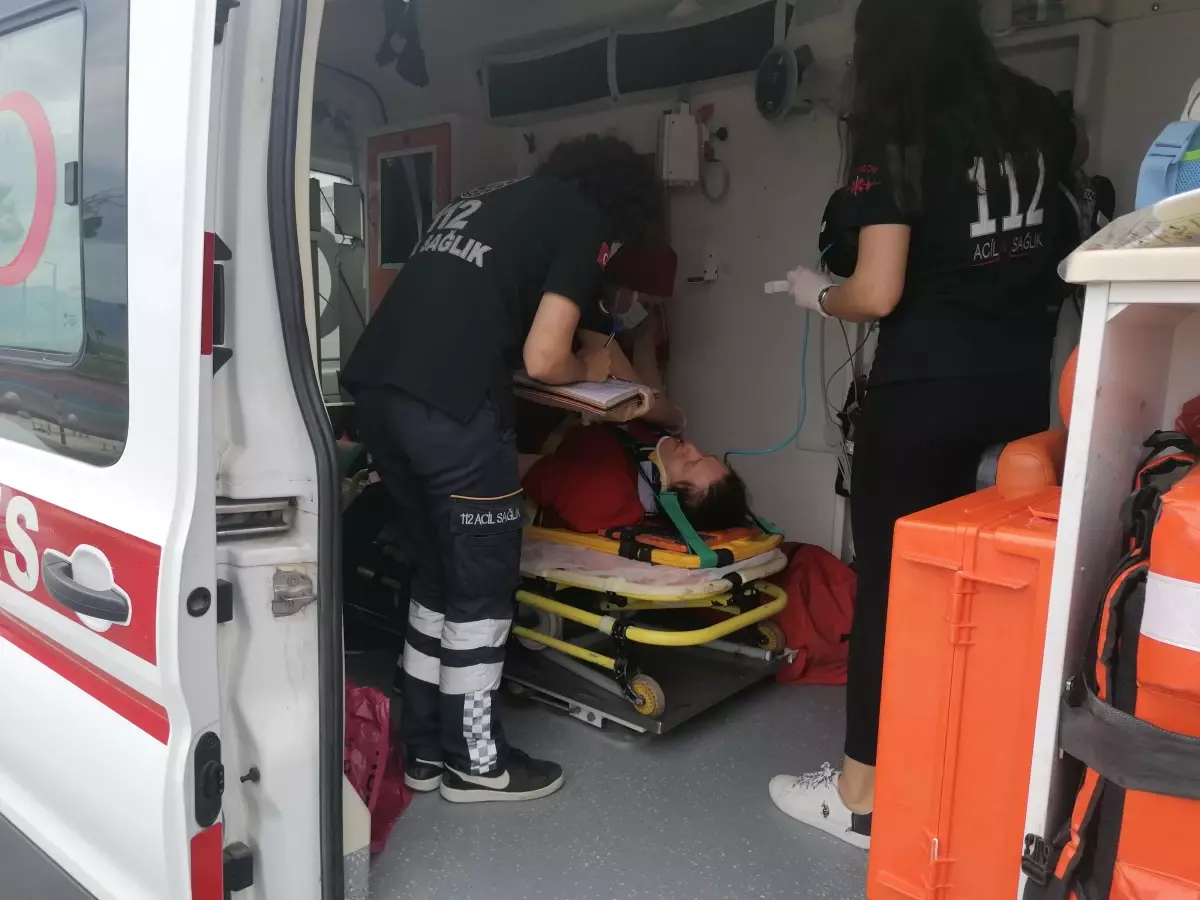 Ordu'da kamyonetin çarptığı kişi yaralandı