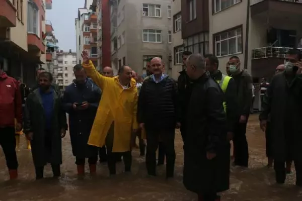Rize ve Artvin'de beklenen yağış başladı (6)