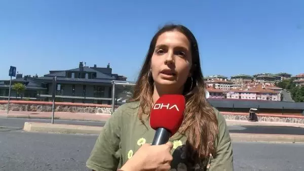 SARIYER'DE YOLDA YATAN KÖPEĞİ EZİP, YOLUNA DEVAM ETTİ