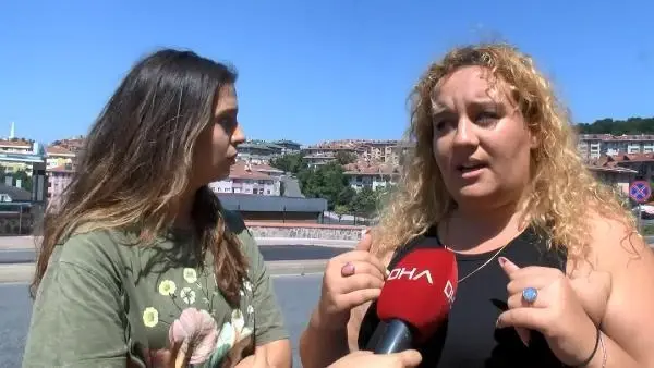 SARIYER'DE YOLDA YATAN KÖPEĞİ EZİP, YOLUNA DEVAM ETTİ