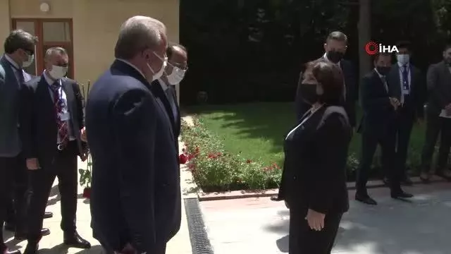 Mustafa Şentop, Azerbaycan-Pakistan-Türkiye Üçlü Parlamento Başkanları Birinci Toplantısı'na katıldı