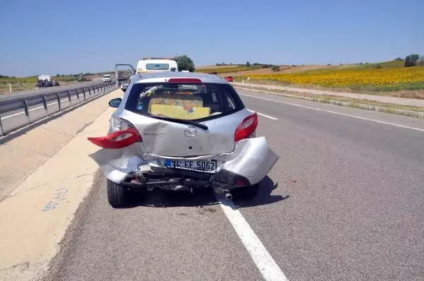 Tekirdağ'da zincirleme kaza: 7 yaralı